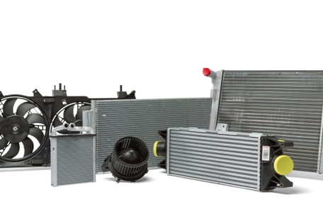 Group shot DENSO Engine Cooling parts