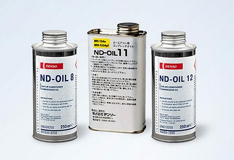 AC compressor header OIL