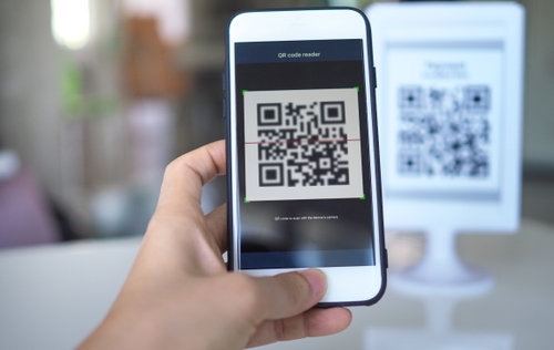 Mobile and QR code