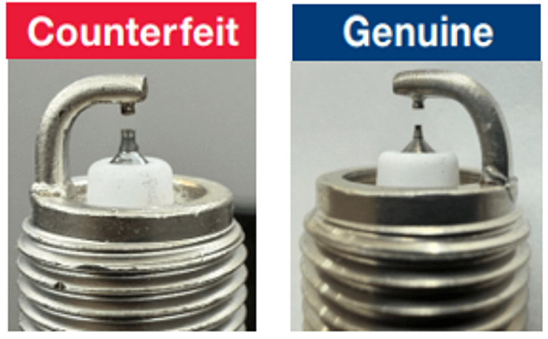 DENSO SP fakes genuine