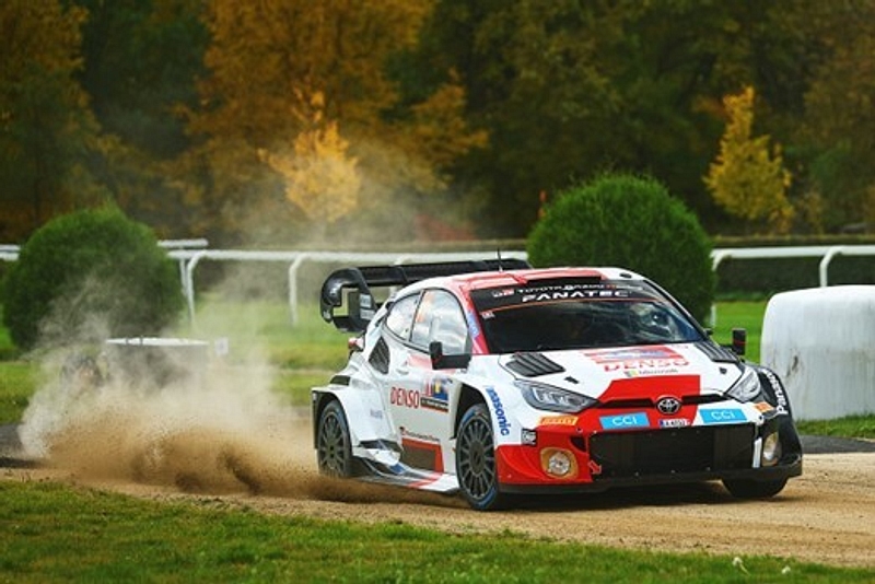 WRC Central Europe TGR car