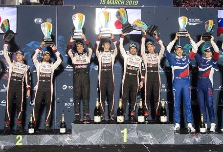 Toyota gazoo racing sebring winners