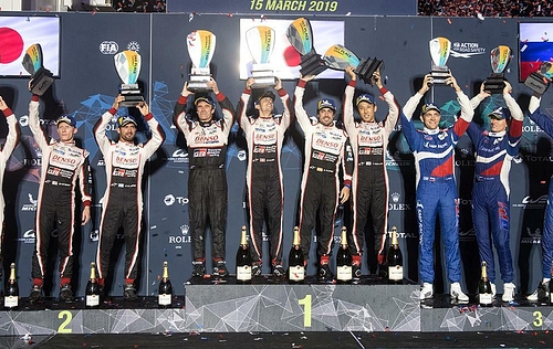 Toyota gazoo racing sebring winners