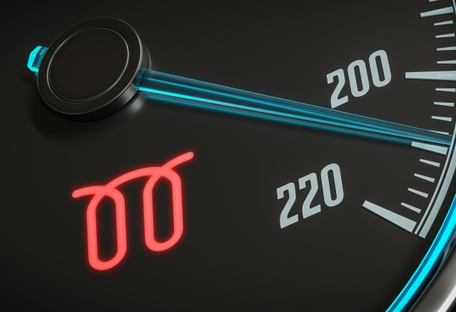 Glow plug warning light