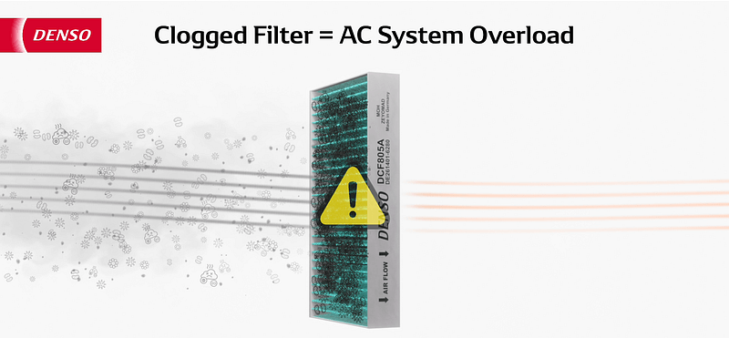 Clear Air Clogged Filter