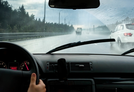 Hybrid WB on windshield