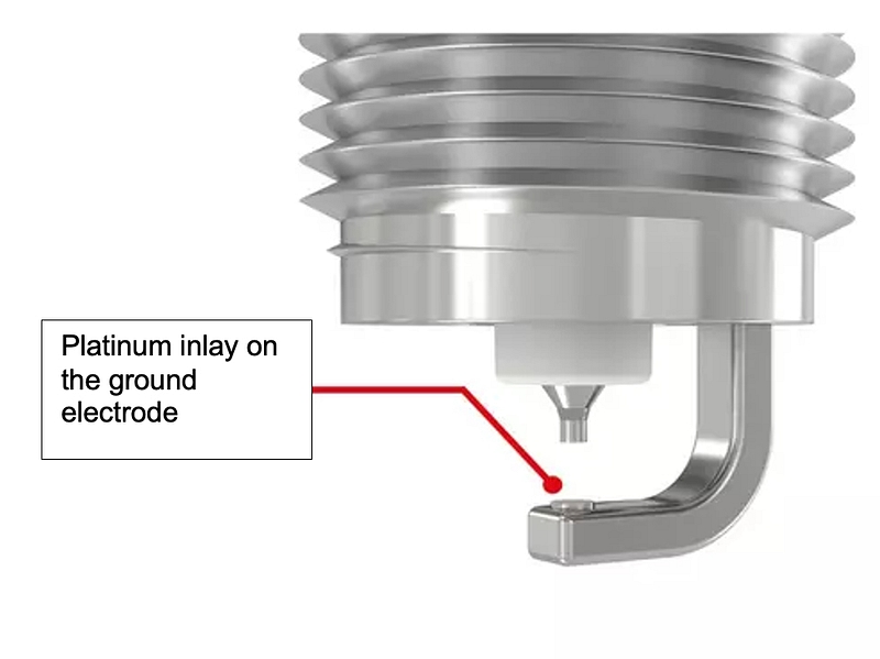 SP Platinum Inlay Electrode