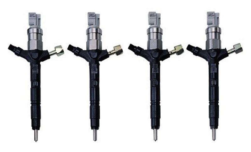DENSO CR injectors group shot