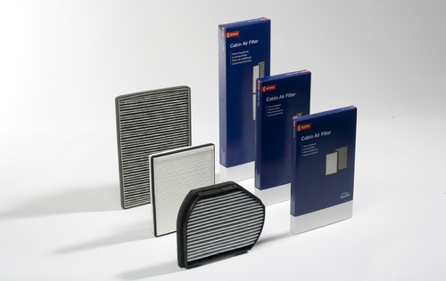 Cabin Air Filters overview with packaging
