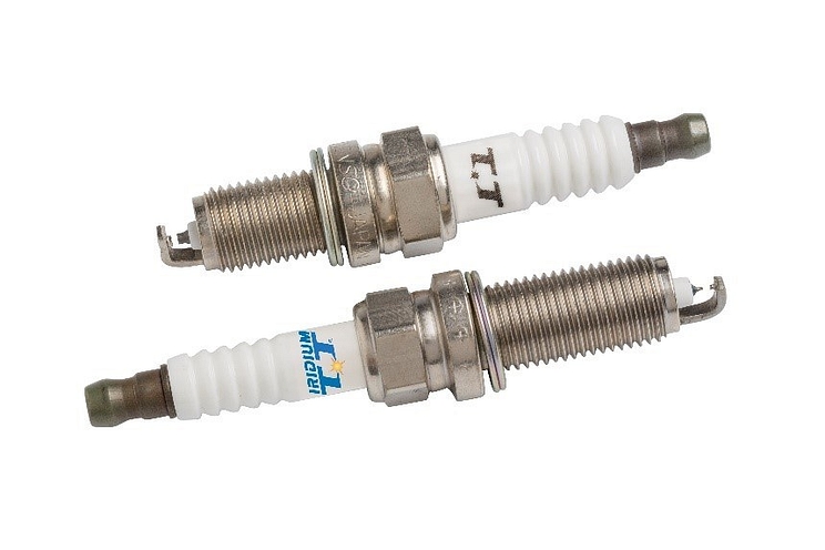 Two DENSO TT spark plugs