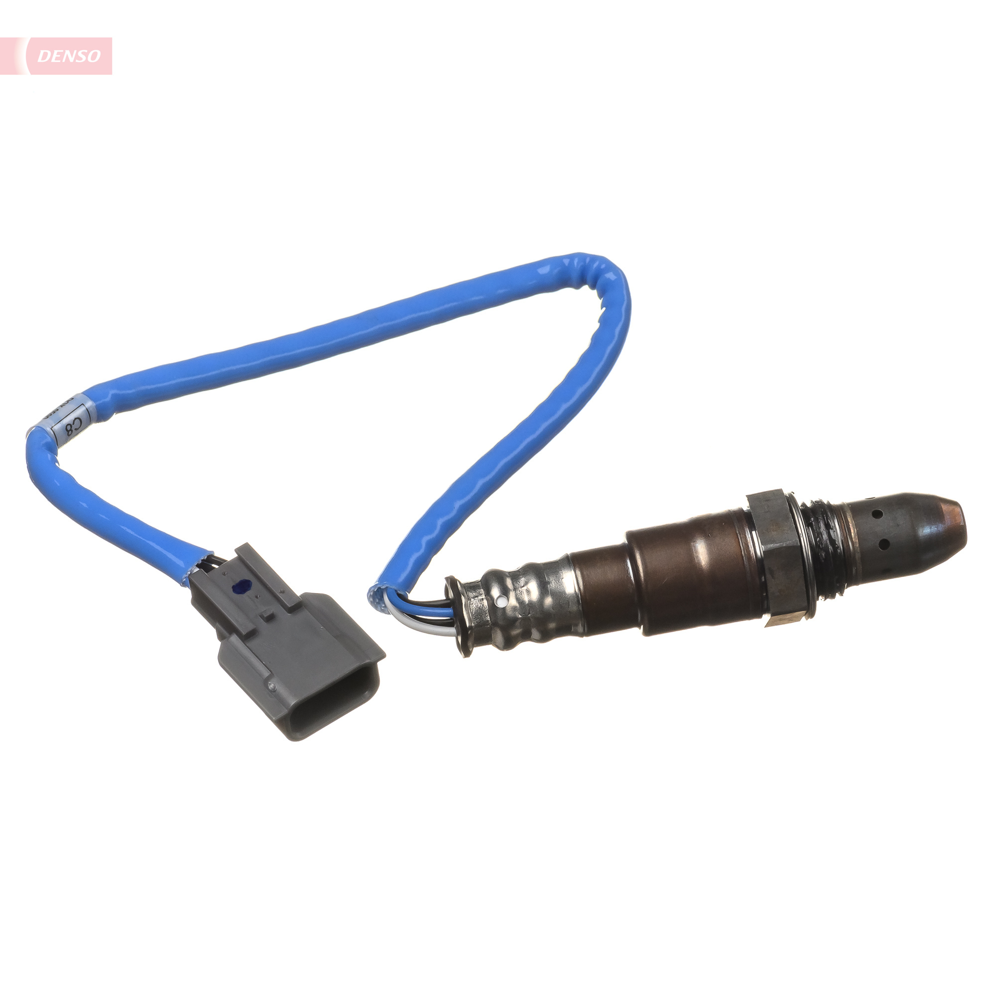 Sonde Lambda DENSO DOX-0593 - Capteur à Oxygène Chauffé, Filetage M18x1.5, Câble 260 Mm, 4 Contacts, Pour Véhicules Essence Et Diesel