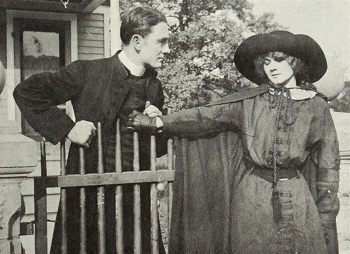 Florence Laurence With Owen Moore