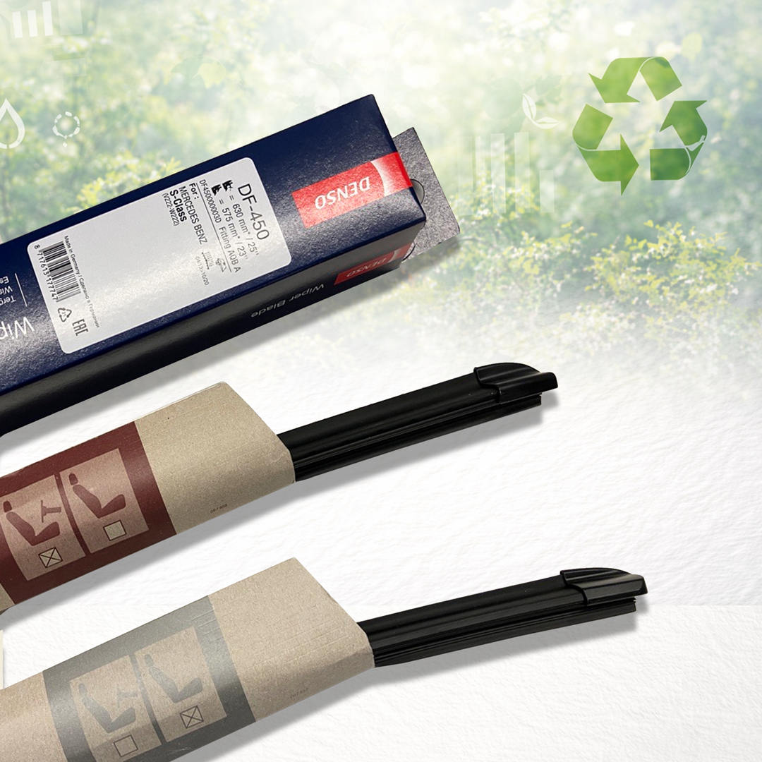 Sustainability in a box: How DENSO improved its flat wiper blade packaging