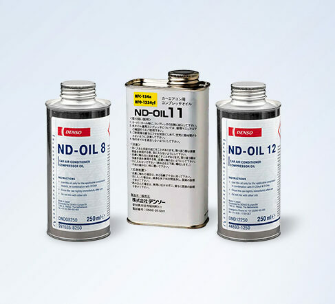 AC compressor header OIL